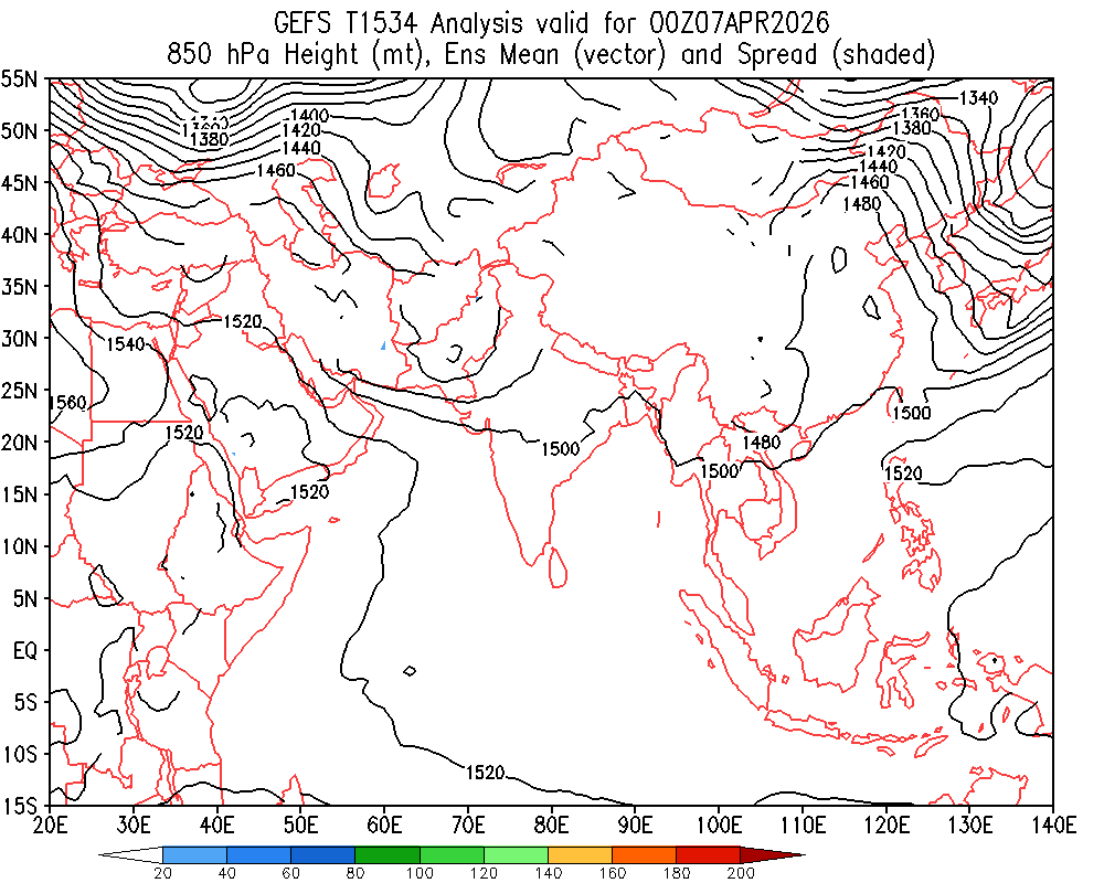 Geopotential 800 hPa
