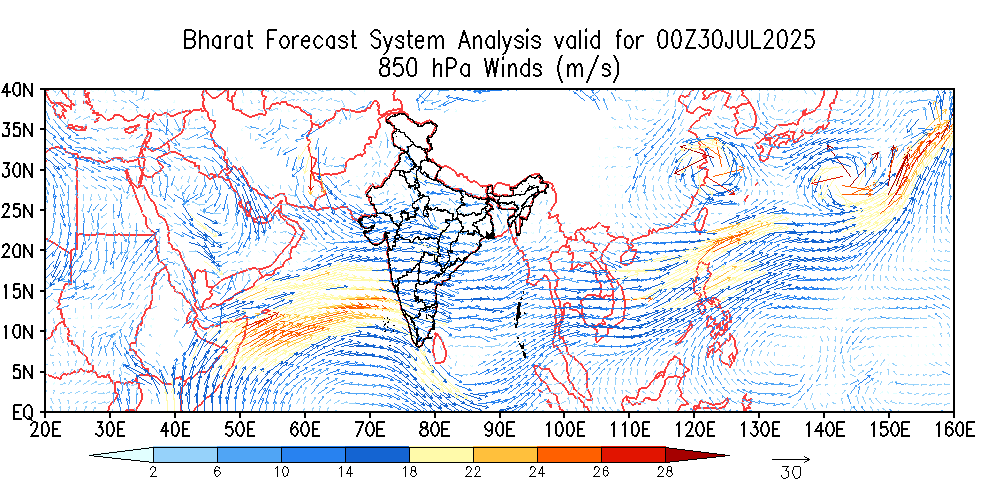 Winds 850 hPa